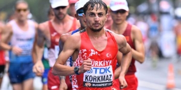 Salih Korkmazdan olimpiyat kotası