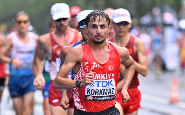 Salih Korkmazdan olimpiyat kotası