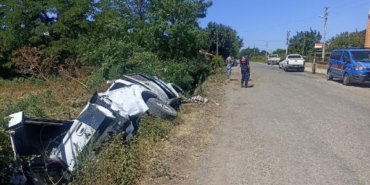 Samsunda kaza 1 ölü 2 yaralı