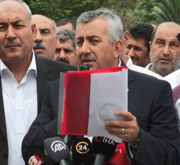 Saraçhanede Özel Halk Otobüsü protestosu