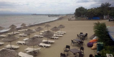 Şarköy'de 'fırtına' tedbiri; tüm plajlar kapatıldı 26 Şarköyde fırtına tedbiri tüm plajlar kapatıldı