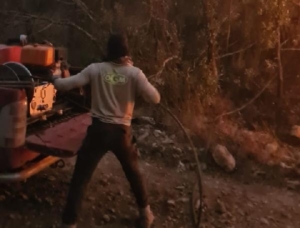 Siirt ve Bingölde orman yangını