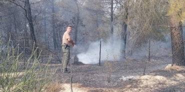 Silivride orman yangını