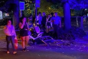 Şişlide motosiklet kazası sürücü yaralandı