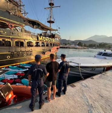 Sosyal medyadan izinsiz jet ski kiralayan 2 Rusa sınır dışı kararı