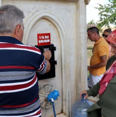 Su sıkıntısı yaşanan Keşanda çeşmeler ücretli hale getirildi