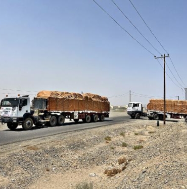 Sudana gönderilen 15 konteynerlik yardım malzemesi ülkeye ulaştı