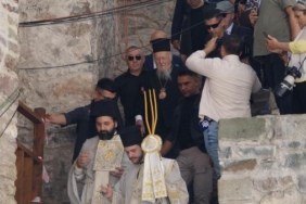 Sümela Manastırı'nda tartışmaların gölgesinde 10'uncu ayin yapıldı/ Ek Fotoğraflar 21 Sümela Manastırında tartışmaların gölgesinde 10uncu ayin yapıldı Ek Fotoğraflar