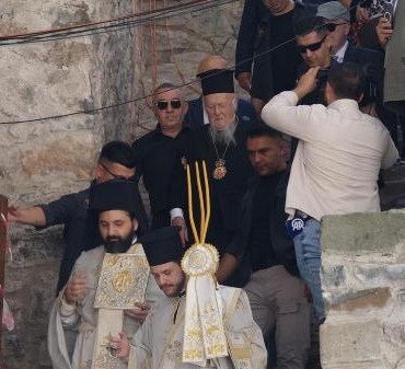 Sümela Manastırında tartışmaların gölgesinde 10uncu ayin yapıldı Ek Fotoğraflar