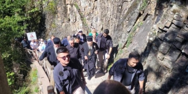 Sümela Manastırında tartışmaların gölgesinde 10uncu ayin yapıldı