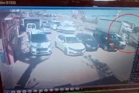 TIR ile kamyonetin çarpışmasıyla 1 kişinin öldüğü kazanın kamera görüntüsü ortaya çıktı