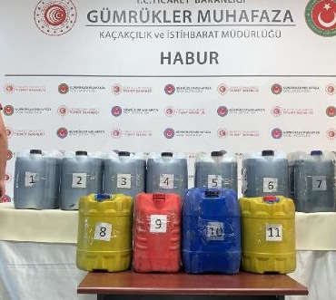 TIRın yakıt deposunda 245 kilo sıvı metamfetamin ele geçirildi