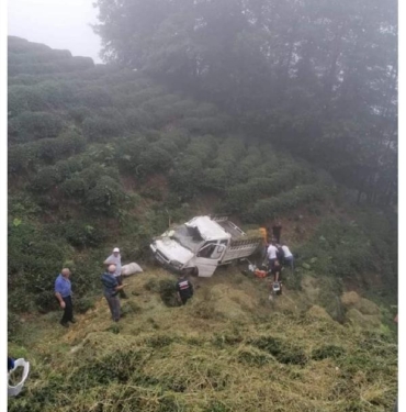 Trabzon'da kamyonet şarampole devrildi: 3 ölü, 1 yaralı 8 Trabzonda kamyonet şarampole devrildi 3 ölü 1 yaralı