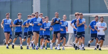 Trabzonspor günü tek idmanla kapattı