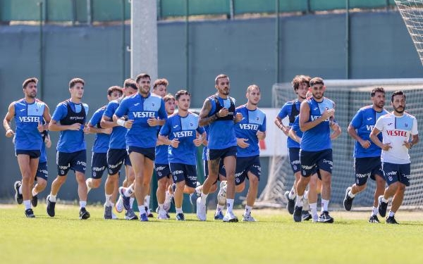 Trabzonspor günü tek idmanla kapattı