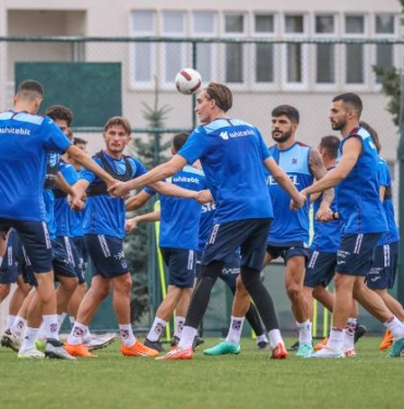 Trabzonsporda Galatasaray maçı hazırlıkları sürüyor