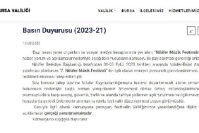 Turgay Erdem Nilüfer Müzik Festivalini kaymakamlığın alkol yasağı nedeniyle iptal ettik 2