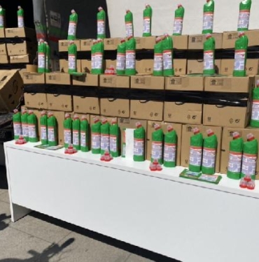 Tuzla'da sahte temizlik ürünü operasyonu 8 Tuzlada sahte temizlik ürünü operasyonu