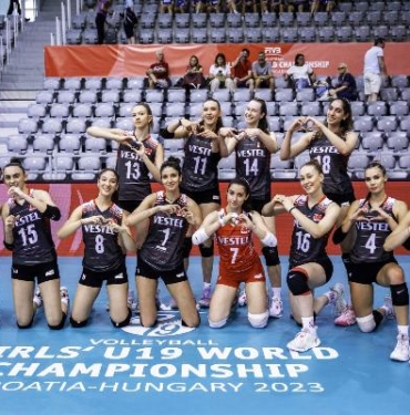 U19 Kız Voleybol Milli Takımının finaldeki rakibi ABD oldu