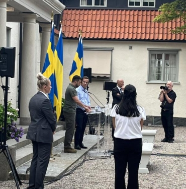 Ukrayna Devlet Başkanı Zelenski İsveçe geldi- EK FOTOĞRAF