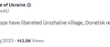 Ukrayna ordusu Rusya sınırına yakın köyü geri aldı