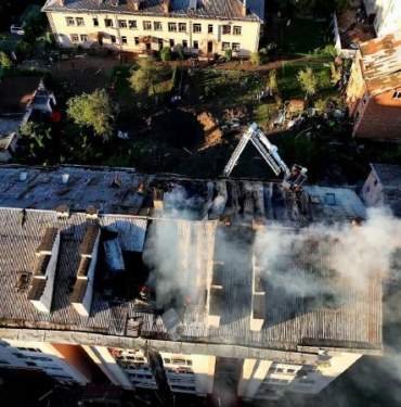 Ukraynada Lviv Lutsk ve Dnipro kentlerine geniş çaplı hava saldırısı 3 ölü