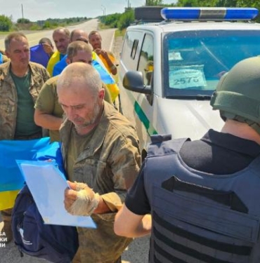 Ukraynalı 22 asker ülkesine döndü