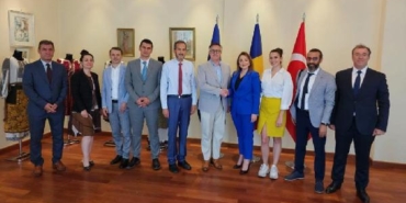 ULUSKON’dan Romanya Büyükelçiliği'ne ziyaret 31 ULUSKONdan Romanya Büyükelçiliğine ziyaret