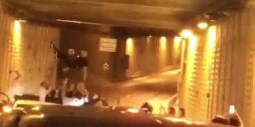 Ümraniye’de tüneli kapatanlara para cezası 21 Ümraniyede tüneli kapatanlara para cezası