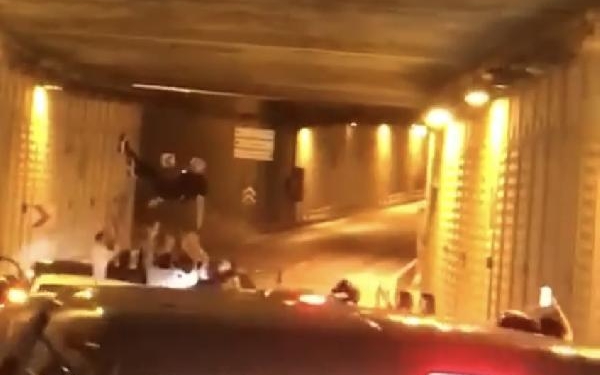 Ümraniye’de tüneli kapatanlara para cezası 1 Ümraniyede tüneli kapatanlara para cezası