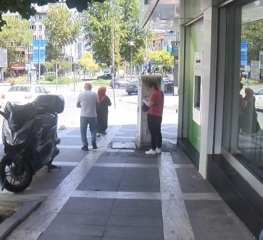 Üsküdarda ATM sırasında cinayet