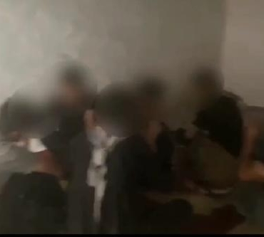 Vanda evin odunluğunda 6 göçmen yakalandı