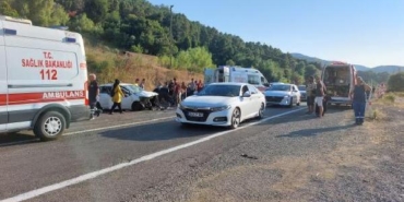 Yalovada hatalı sollama kazası 2 ölü 3 yaralı