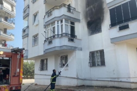 Yangın çıkan daire, kullanılamaz hale geldi 33 Yangın çıkan daire kullanılamaz hale geldi