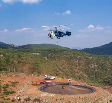 Yangına hassas ormanlara 4 bin 630 yangın havuzu ve göleti inşa edildi