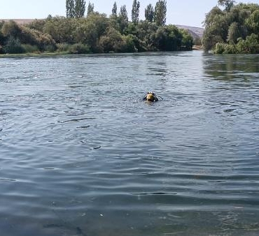 Yüzmek için Kızılırmaka giren Çağrı kayboldu 2