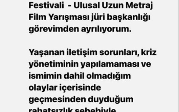 'Kanun Hükmü' filminin yeniden seçkiden çıkarılmasına Altın Portakallı sanatçılardan tepki (2)