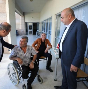 Sağlık-Sen Başkanı Doğan, gazilerle bir araya geldi