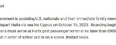 ABD, vatandaşlarını İsrail’den deniz yoluyla tahliye edecek