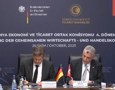 Bakan Bolat: Almanya ile ticaret hacmimizin 50 milyar doları aşmasını bekliyoruz 9 Bakan Bolat: Almanya ile ticaret hacmimizin 50 milyar doları aşmasını bekliyoruz