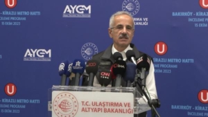 Bakan Uraloğlu: Günde 1 milyon yolcunun bu hattımız ile seyahat etmesini öngörüyoruz