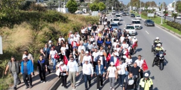Belediye başkanından 'Mütareke'den Cumhuriyet'e 100'üncü Yıl Meşalesi' yürüyüşü