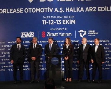 Borlease Otomotiv'in halka arzında talep toplama yarın başlıyor 9 Borlease Otomotiv'in halka arzında talep toplama yarın başlıyor
