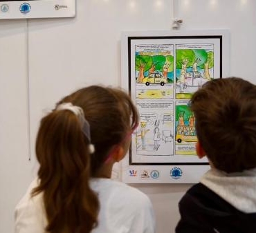 Çizgi Roman Okulu’nda çocuklar hayal gücünü sergiye taşıdı 7 Çizgi Roman Okulu’nda çocuklar hayal gücünü sergiye taşıdı