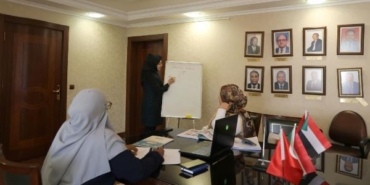 Sudanlı diplomatlar Türkçe öğreniyor