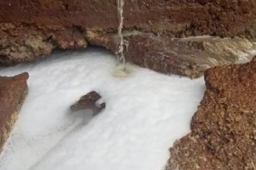 'Yağmur suyu rögarına kimyasal madde boşaltıldı' iddiasına inceleme