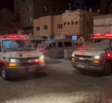 Filistin Kızılayı, 2 ambulansının daha vurulduğunu açıkladı