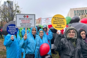 Hak-İş'ten ABD Büyükelçiliği'ne siyah çelenk 2 Hak-İş'ten ABD Büyükelçiliği'ne siyah çelenk