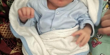 İşgal altındaki Gazze’deki barınakta doğan ‘Adem’ bebek mucizesi