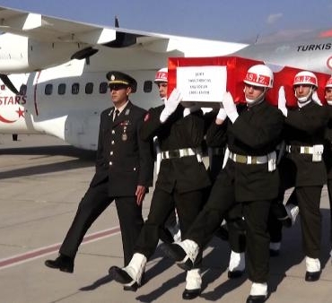 Şehit Bektaş'ın cenazesi, Kahramanmaraş'ta toprağa verildi